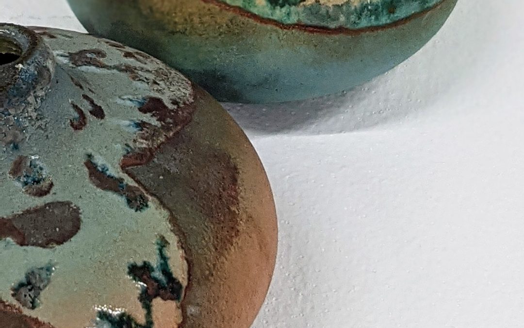 Detail of ceramics by Yvonne Bouwmann